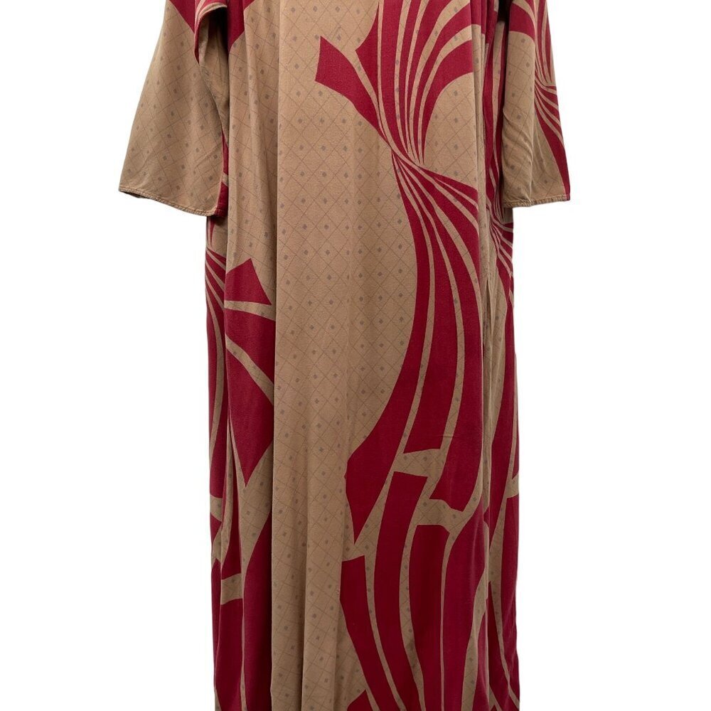 Vintage Abstract Print Pattern Oversized Relaxed … - image 3